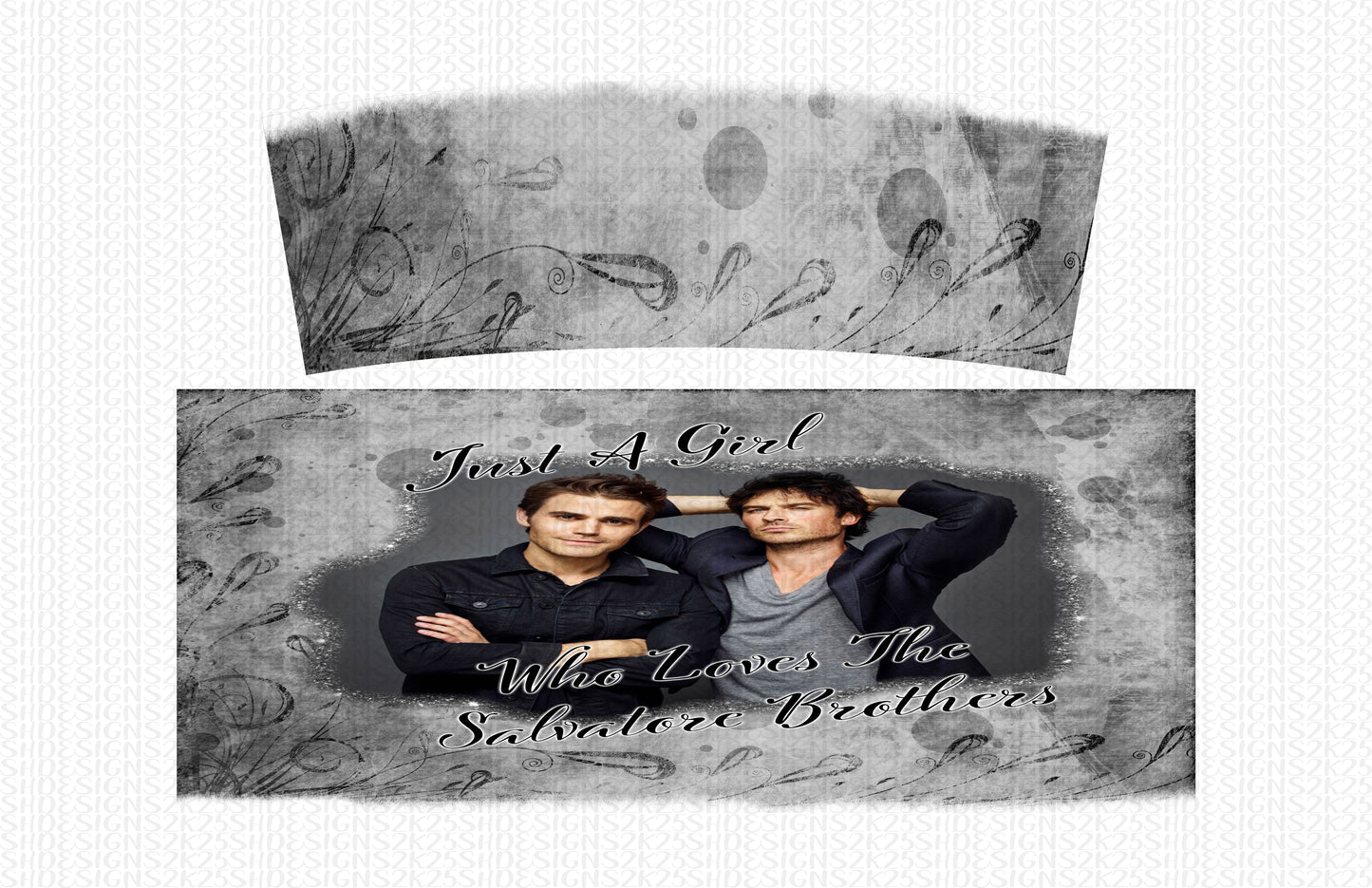 Just A Girl Who Loves The Salvatore Brothers Digital File for Sublimation and/or Printing