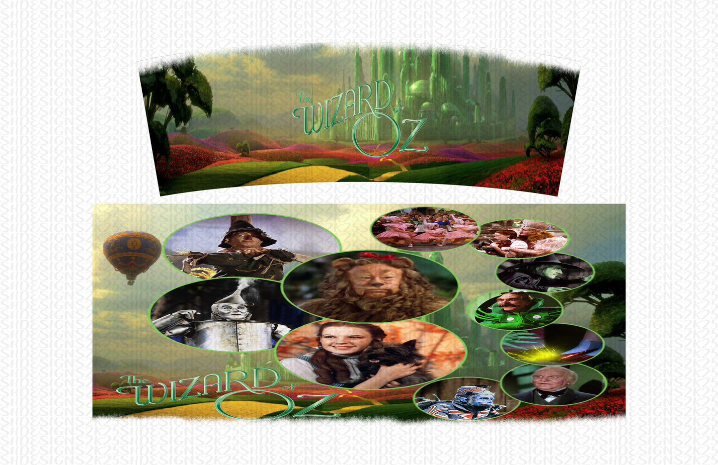 Wizard Of Oz Digital File for Sublimation and/or Printing