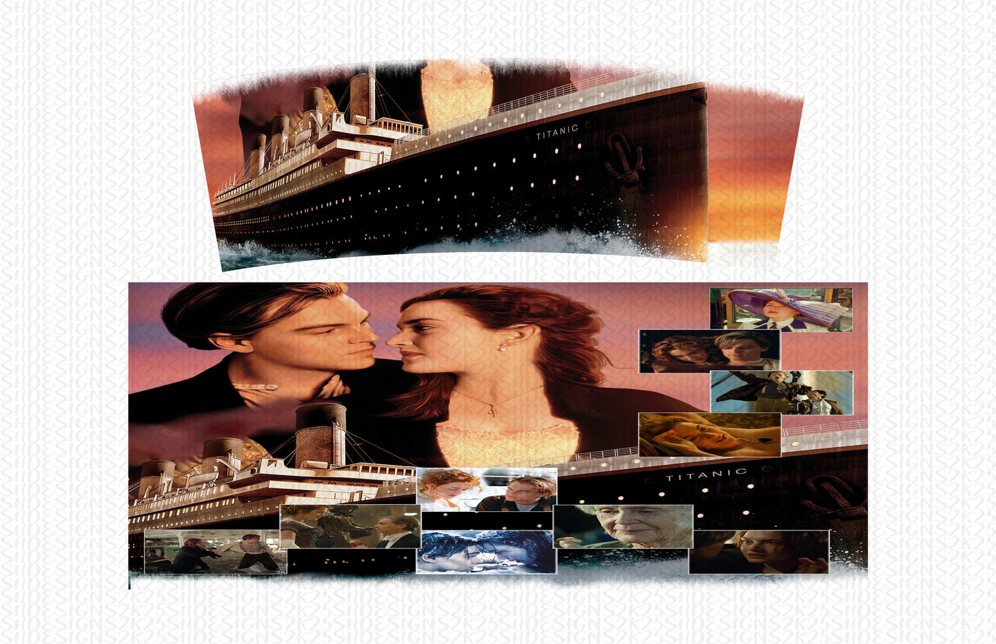 Titanic Digital File for Sublimation and/or Printing