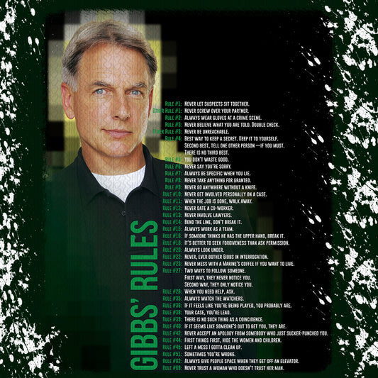 Gibb's Rules Digital File for Sublimation and/or Printing