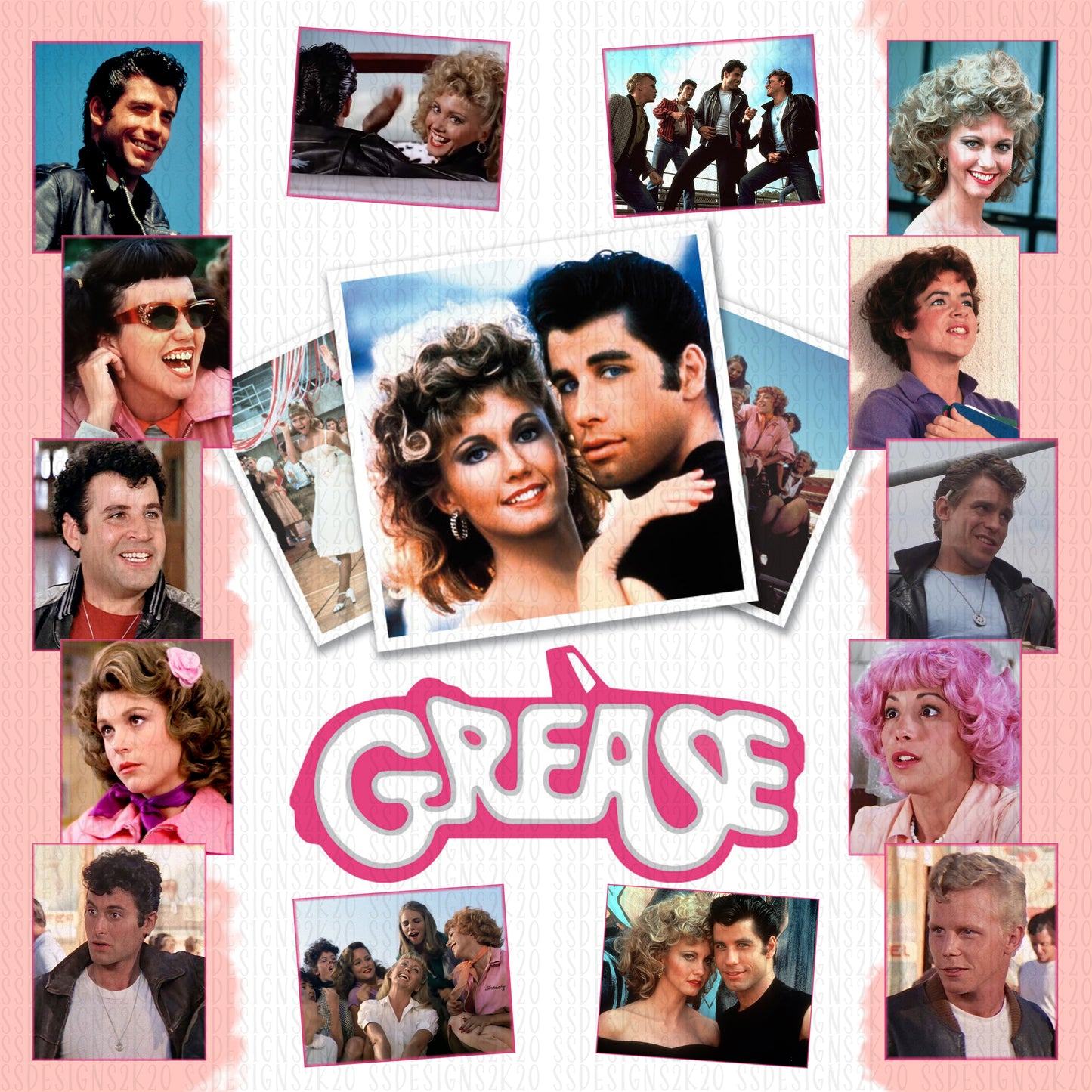 Grease Digital File for Sublimation and/or Printing