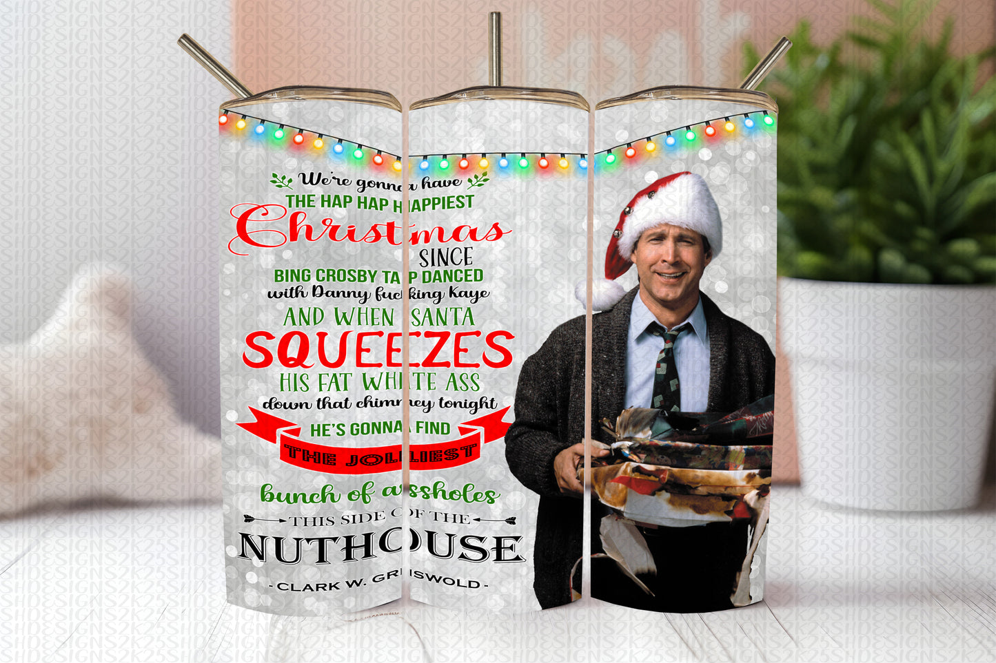 Griswold Christmas Happiest Bunch Of Assholes Digital File for Sublimation and/or Printing