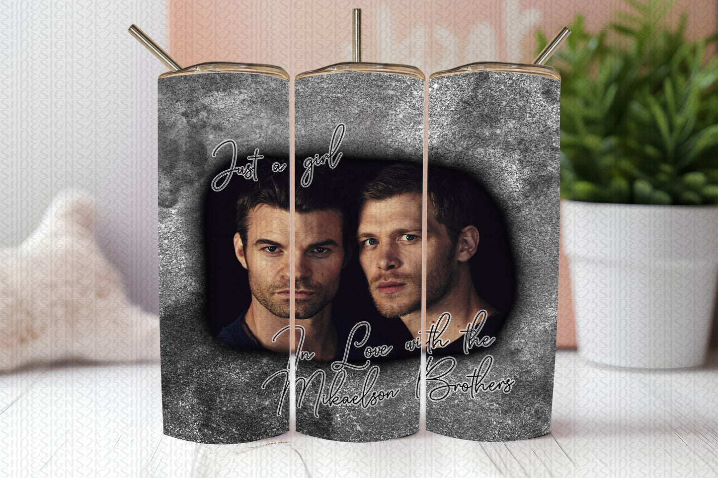 Just A Girl In Love With The Mikaelson Brothers Digital File for Sublimation and/or Printing